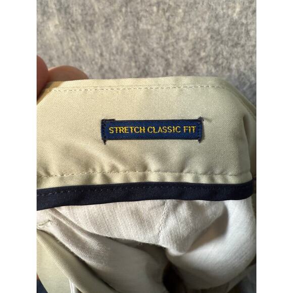 Polo Ralph Lauren Performance Tan Mens Stretch Classic Fit Pants - Size 34x32 - Picture 8 of 10